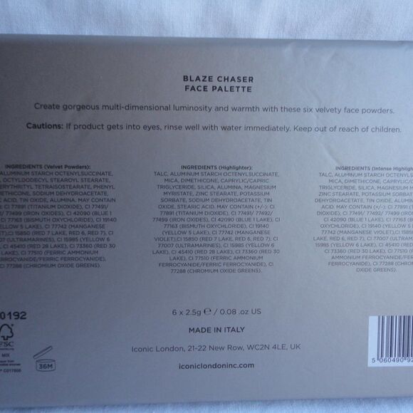 Iconic London Blaze Chaser Face Palette - Picture 3 of 3